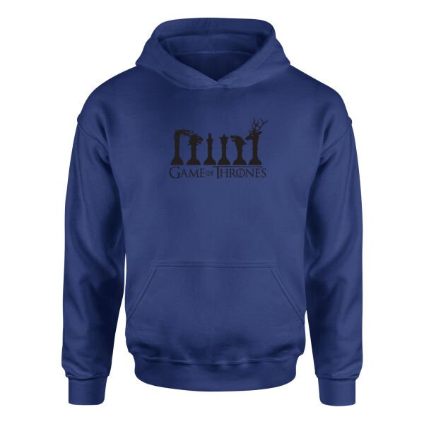 GoT Chess Hoodie XL - İndigo Mavisi