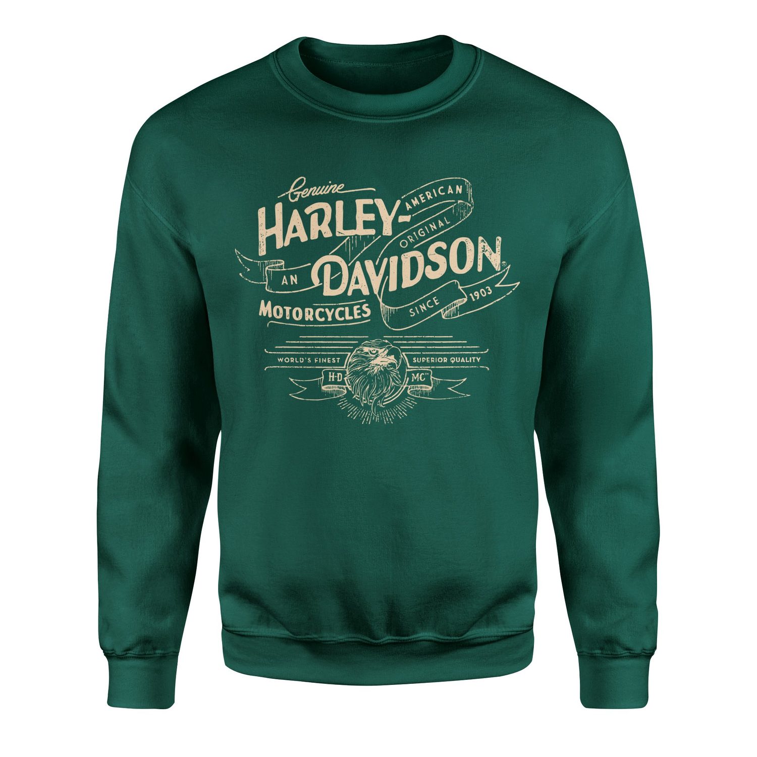Harley-Davidson XI Sweatshirt S - Nefti Yeşili