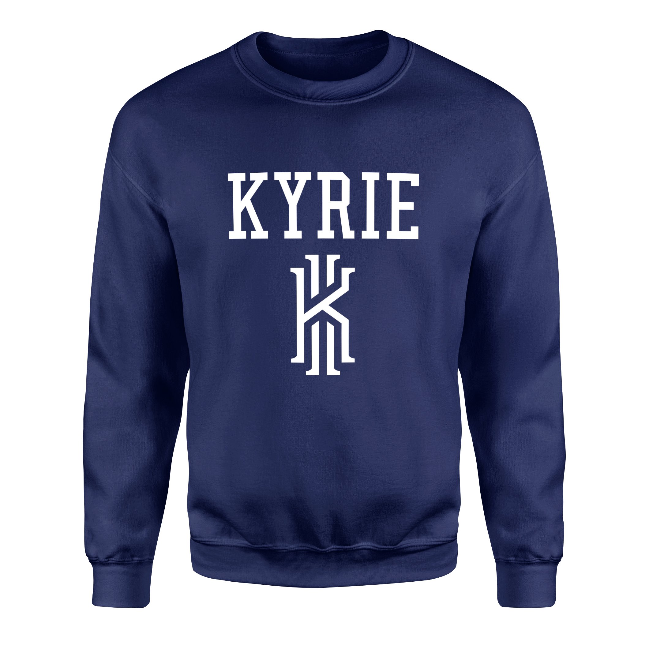 KYRIE Text Sweatshirt XL - İndigo Mavisi