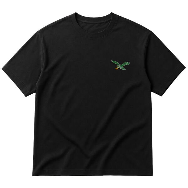 Philadelphia Eagles Retro L Oversize Tişört M - Siyah