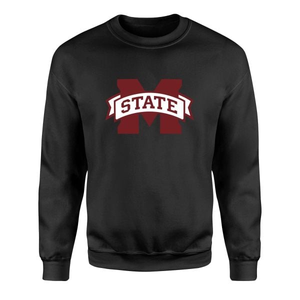 Mississippi State Bulldogs Sweatshirt S - Siyah