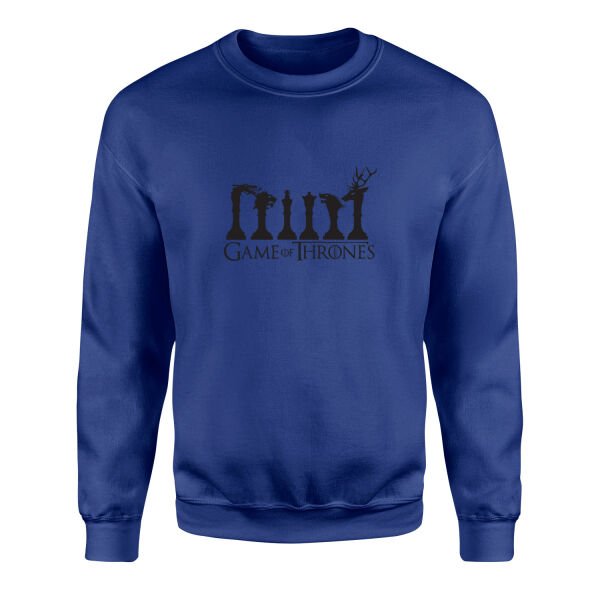 GoT Chess Sweatshirt XL - İndigo Mavisi