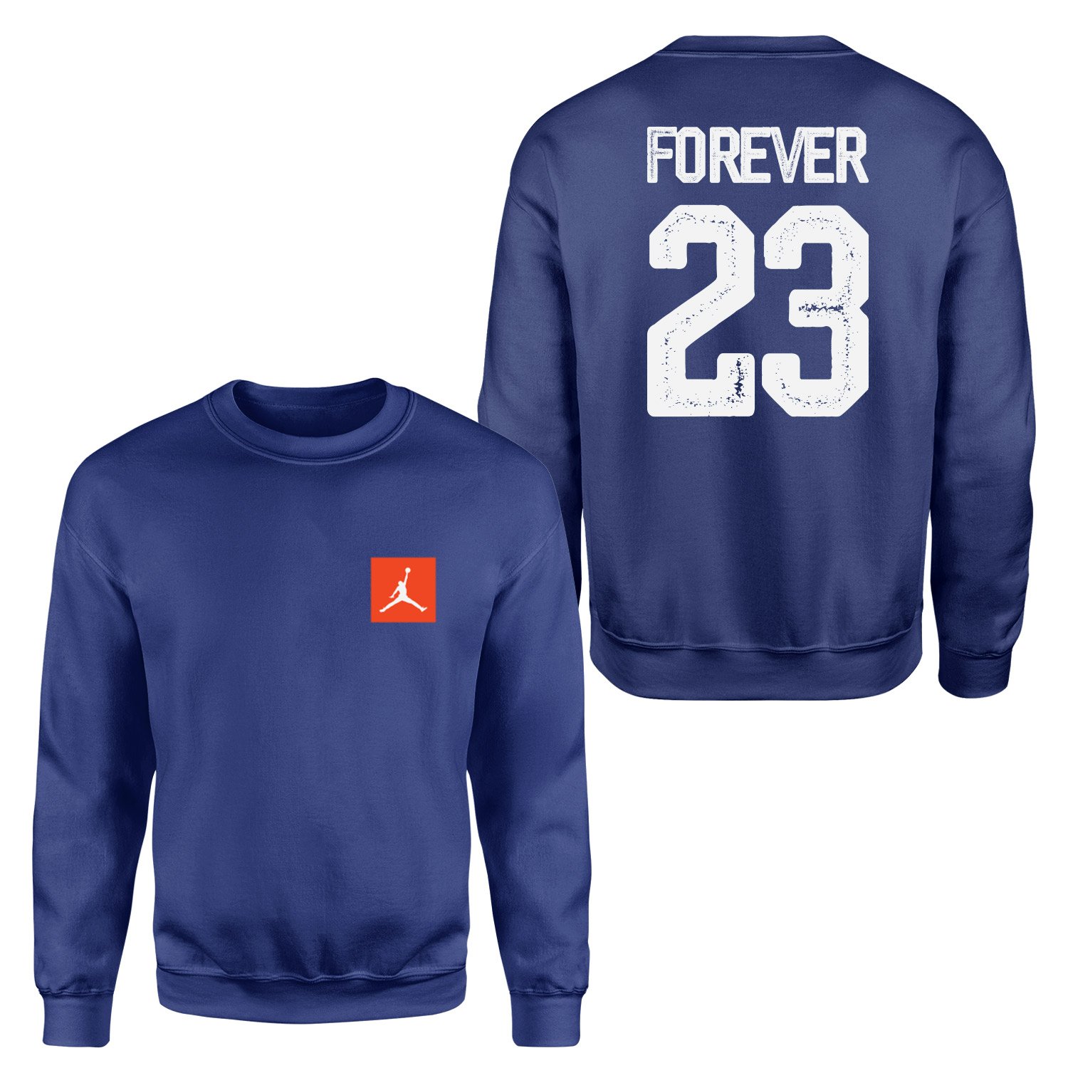 Air Jordan Forever 23 Sweatshirt M - İndigo Mavisi