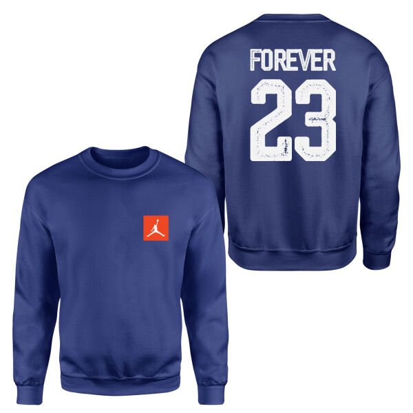 Air Jordan Forever 23 Sweatshirt M - İndigo Mavisi