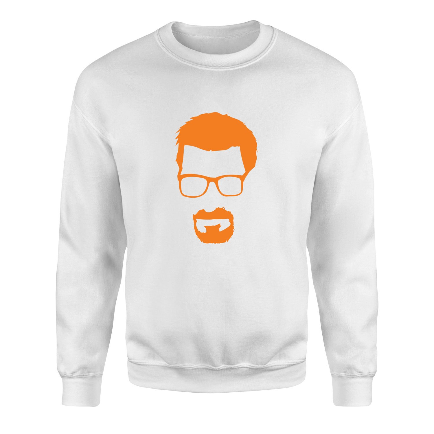 Gordon Freeman Sweatshirt XXL - Beyaz