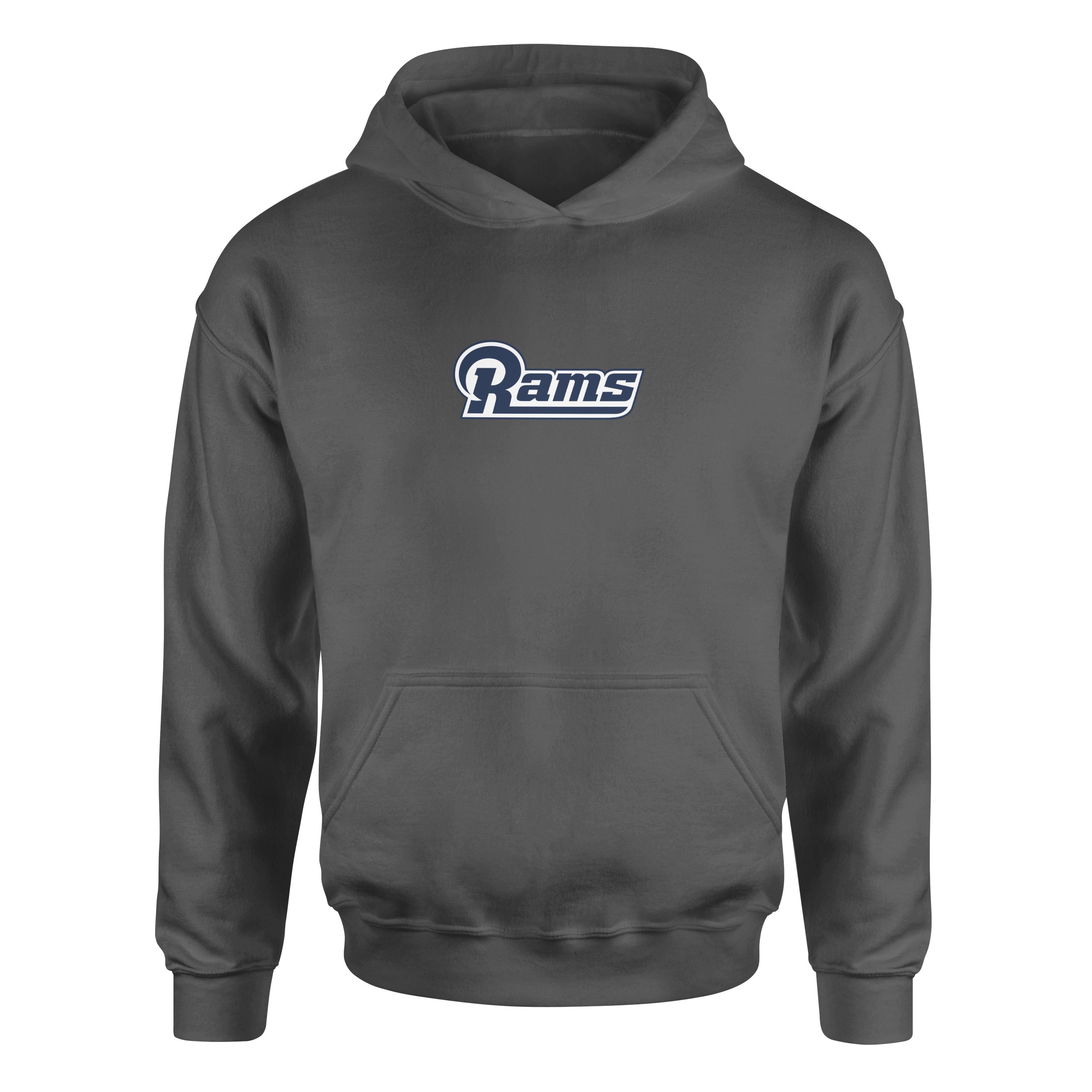 LA RAMS Vintage Iconic Hoodie L - Füme