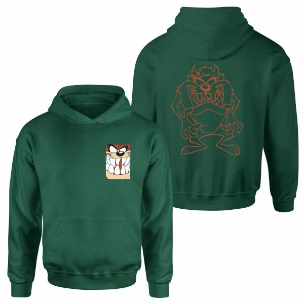 Tazmanya Canavarı Hoodie L - Nefti Yeşili
