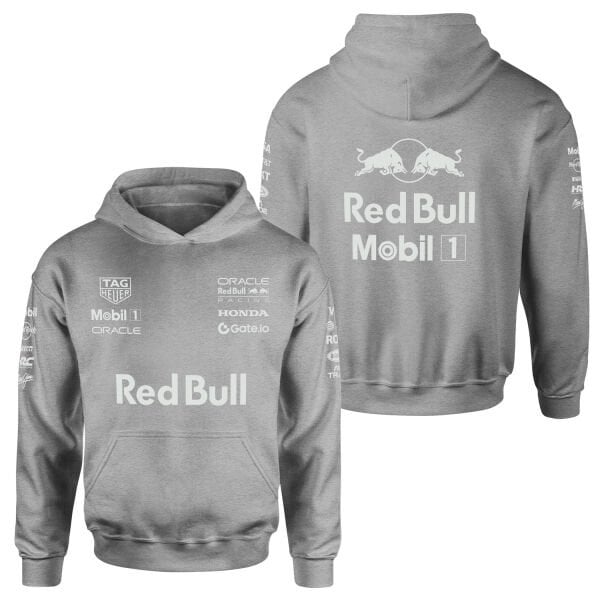 Oracle Red Bull Racing 25 SLVR Hoodie M - Gri
