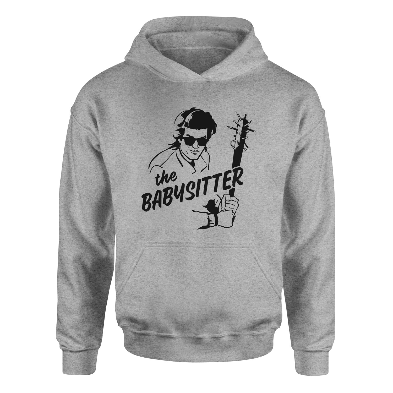 The Babysitter Hoodie S - Gri