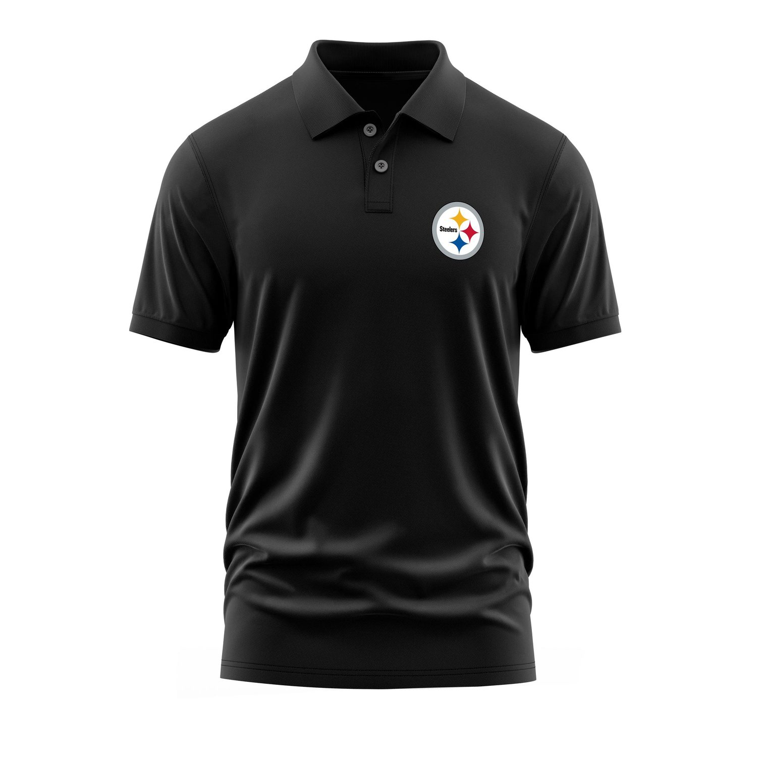 Pittsburgh Steelers Polo Tişört XXL - Siyah