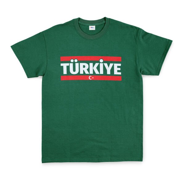 Türkiye Tişört M - Nefti Yeşili