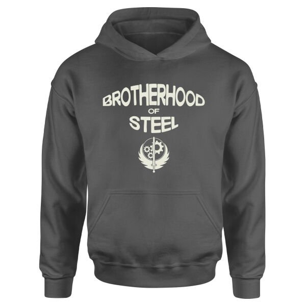 Brotherhood of Steel Hoodie L - Füme