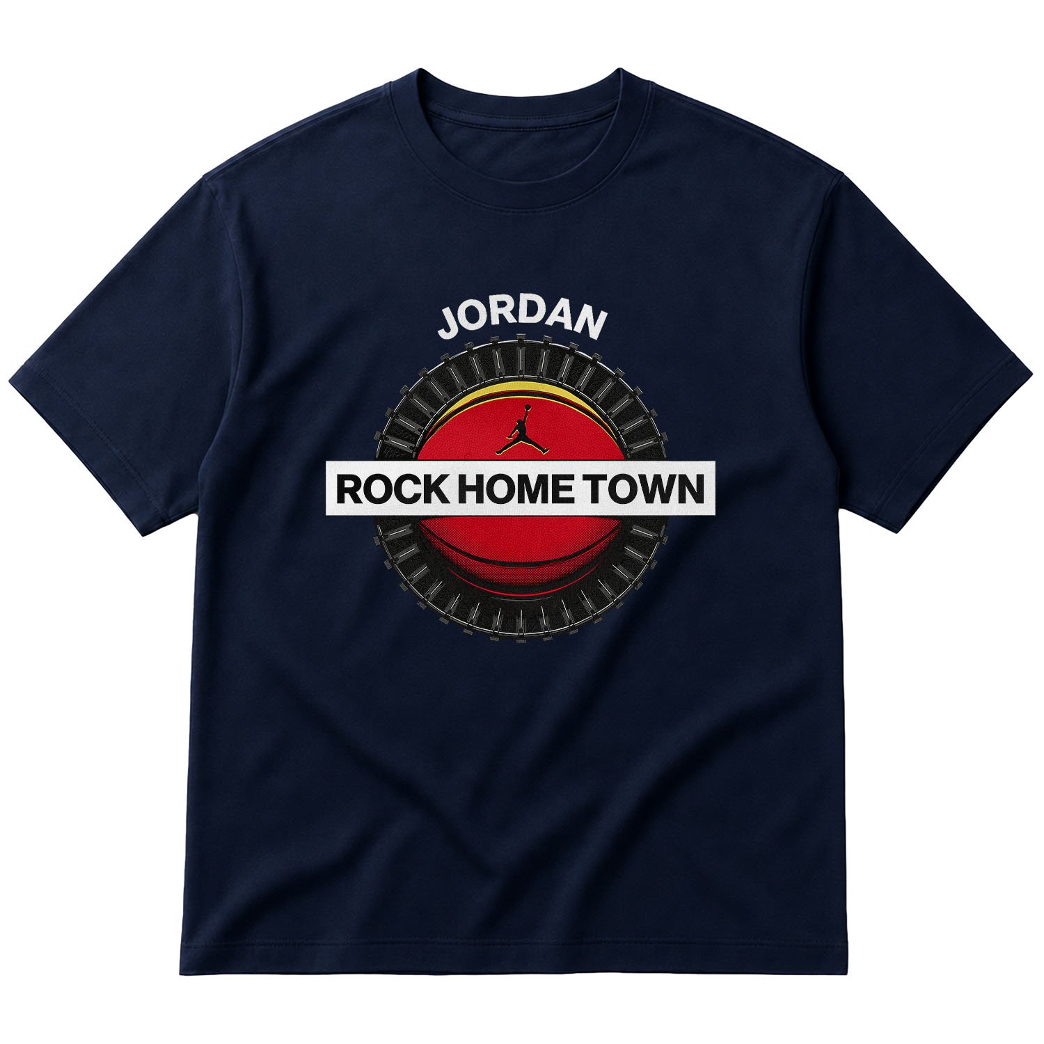 Air Jordan Rock Home Town Oversize Tişört S - İndigo Mavisi