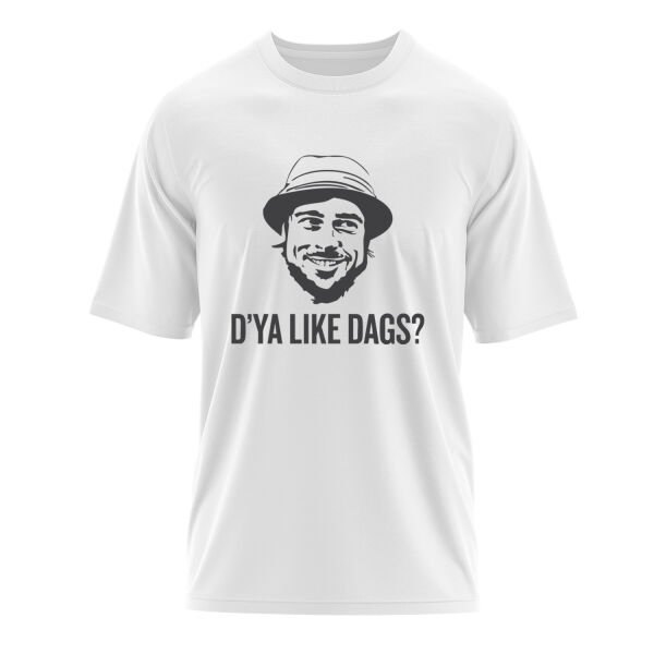 D’ya Like Dags? Snatch Oversize Tişört S - Beyaz