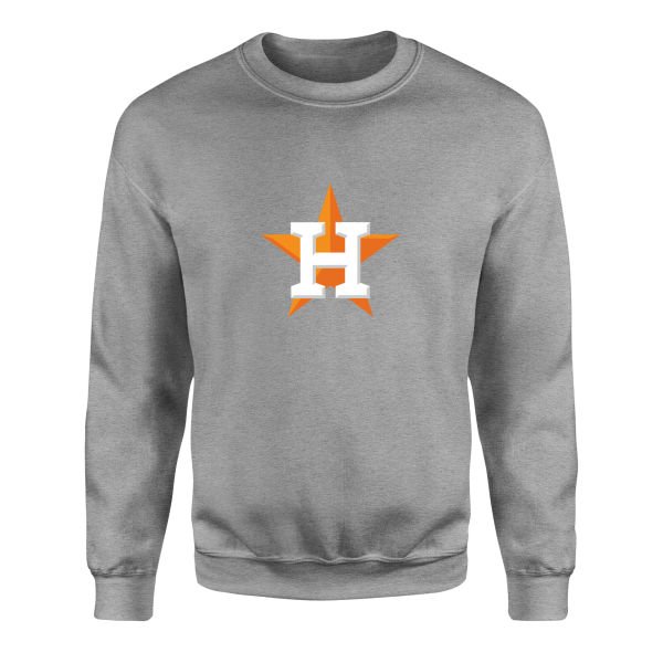 Houston Star Sweatshirt S - Gri