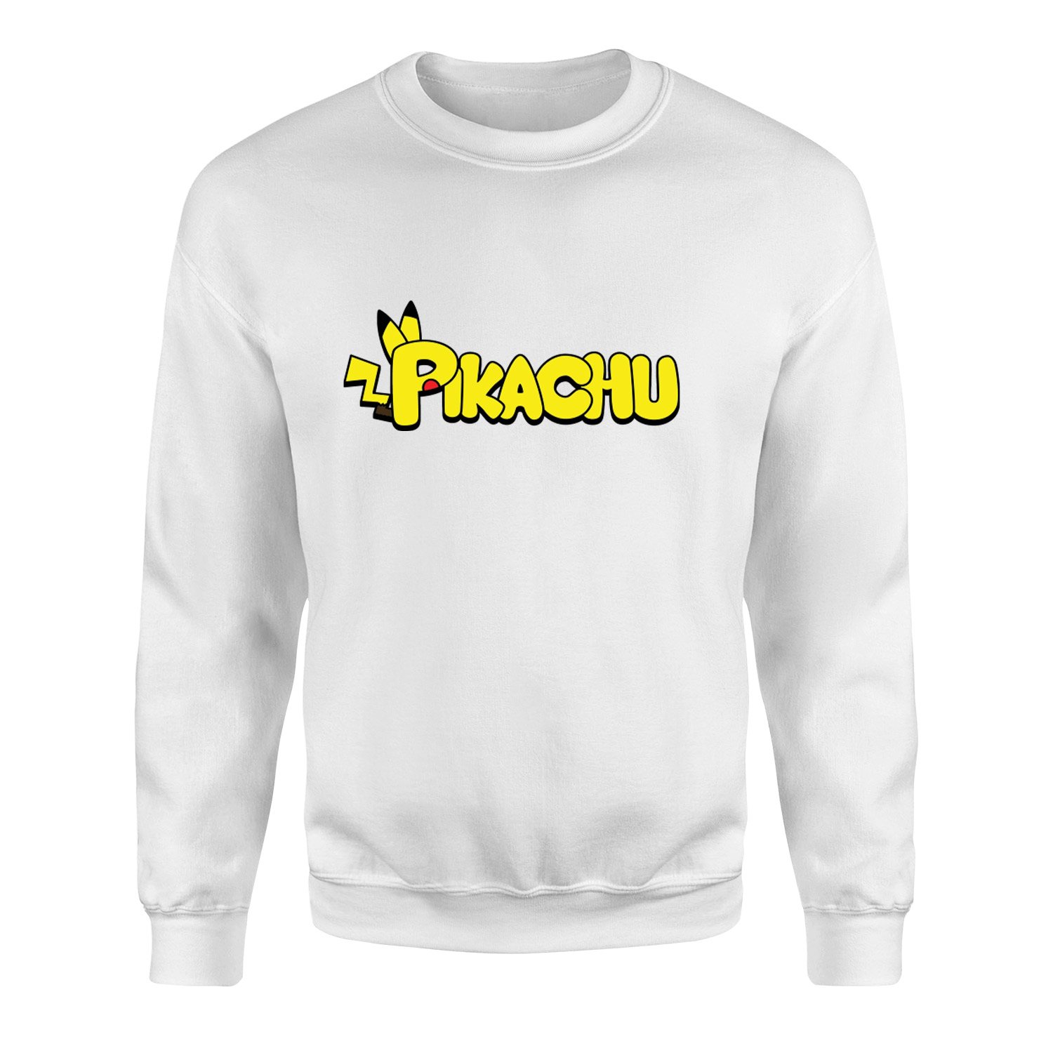Pikachu Sweatshirt XXL - Beyaz