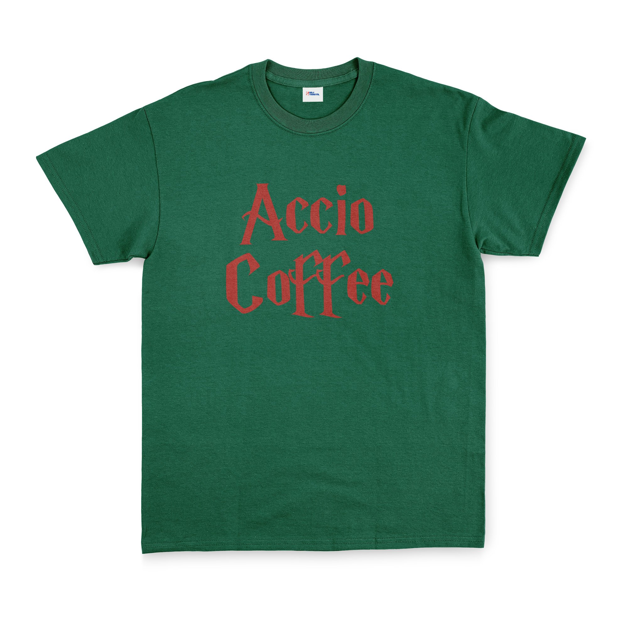 Accio Coffee Tişört L - Nefti Yeşili