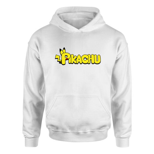 Pikachu Hoodie XL - Beyaz