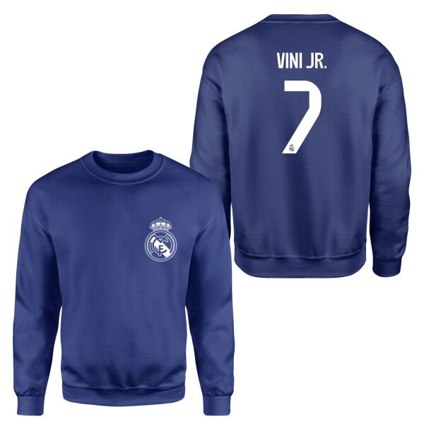 Vinícius Júnior RM BL Forma Sweatshirt L - İndigo Mavisi