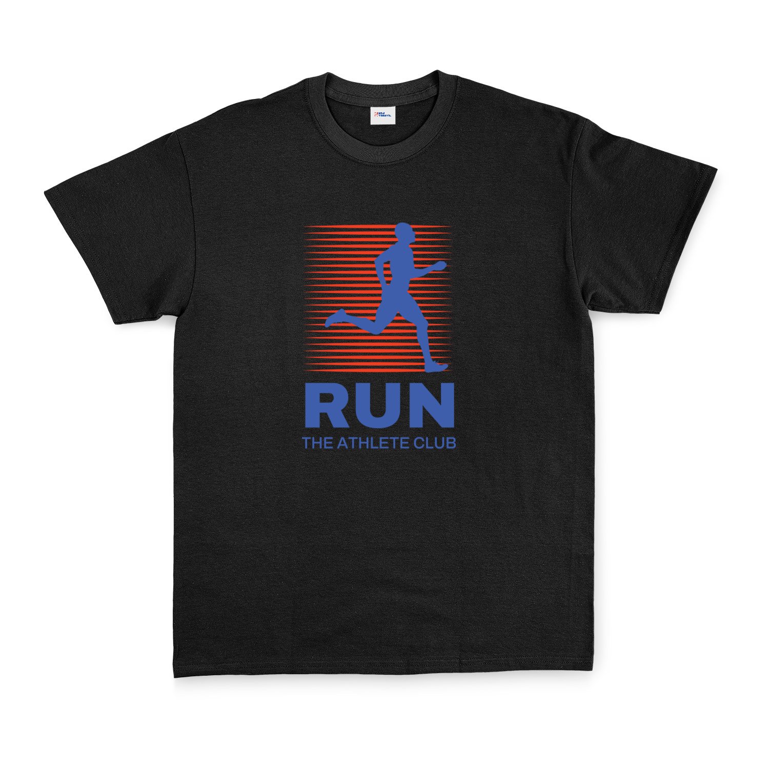 Run, The Athlete Club Tişört XL - Siyah