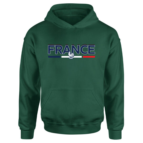 Fransa Hoodie S - Nefti Yeşili