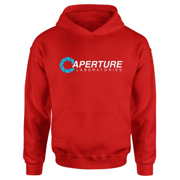 Aperture Laboratories | Half-Life Hoodie L - Kırmızı