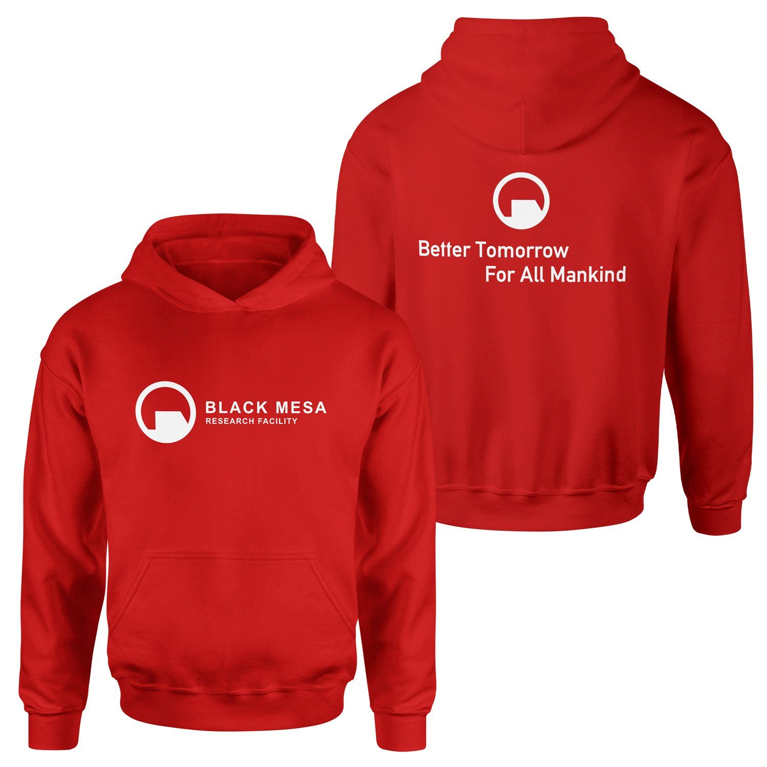 Black Mesa | Half-Life Hoodie L - Kırmızı