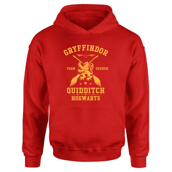 Team Seeker GRY Hoodie XL - Kırmızı