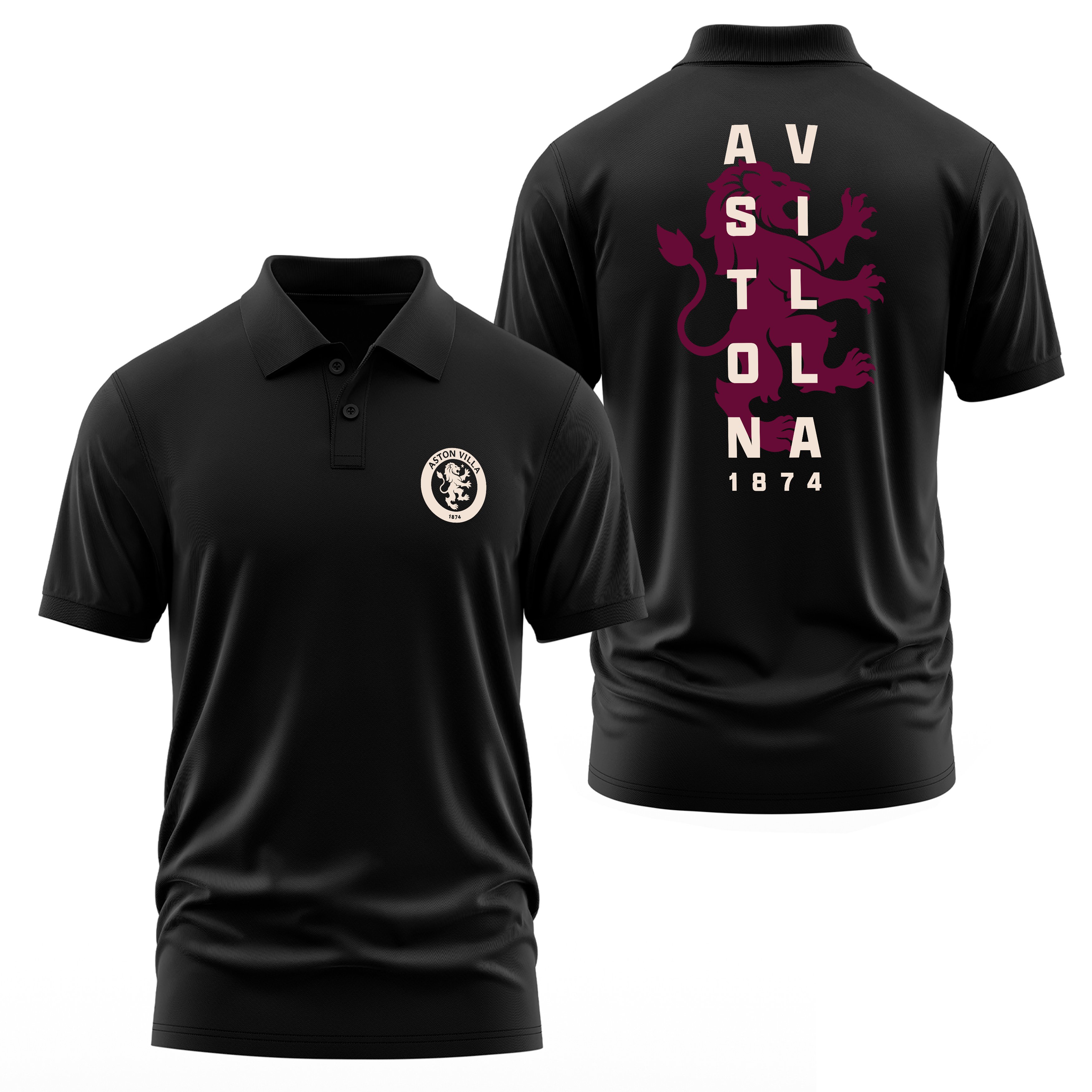 Aston Villa 1874 Heritage Polo Tişört