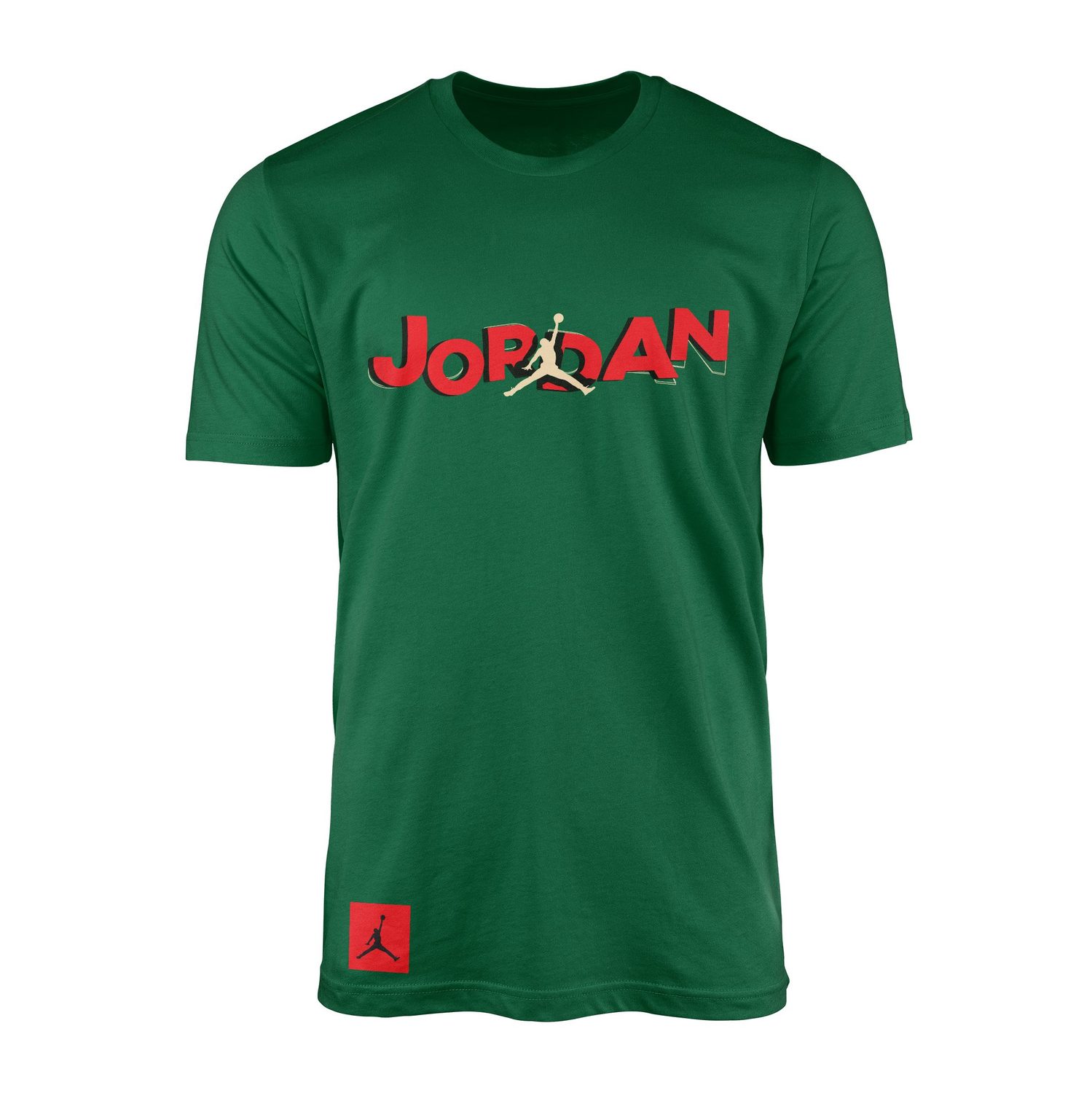 Air Jordan Elevated Tişört XL - Nefti Yeşili