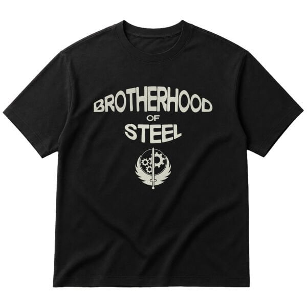 Brotherhood of Steel Oversize Tişört
