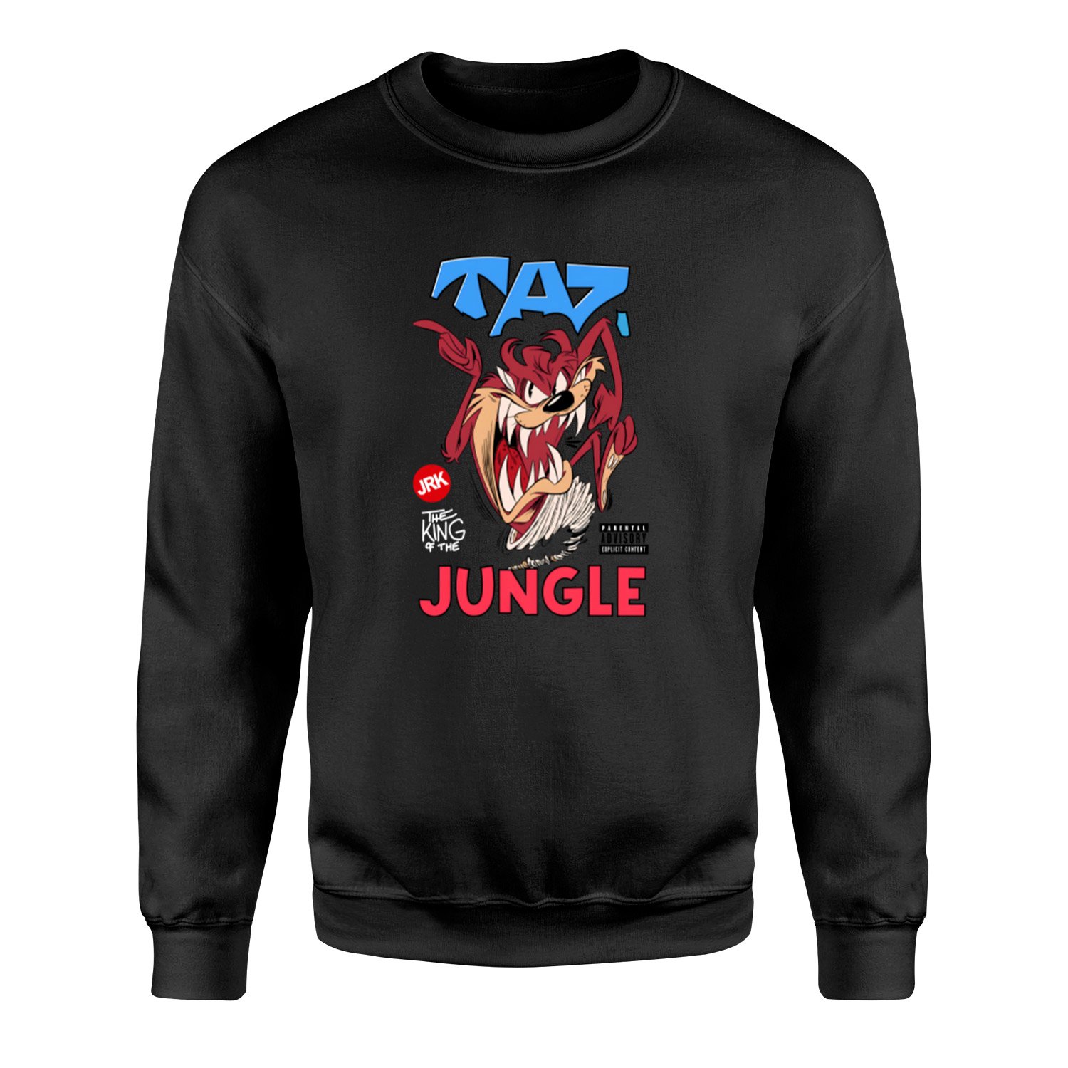 Taz The King of Jungle Sweatshirt XXL - Siyah