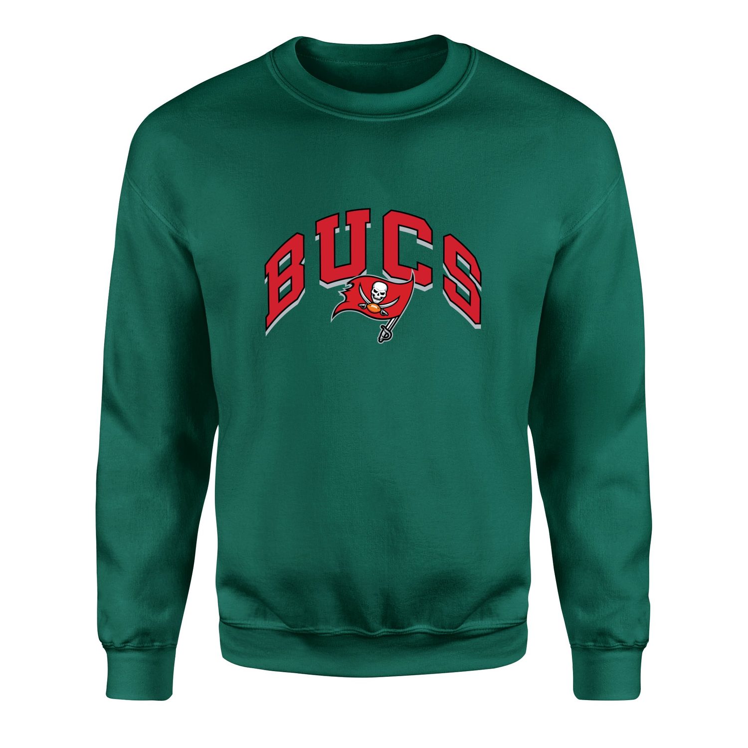 GO BUCS! Tampa Bay Buccaneers Sweatshirt S - Nefti Yeşili