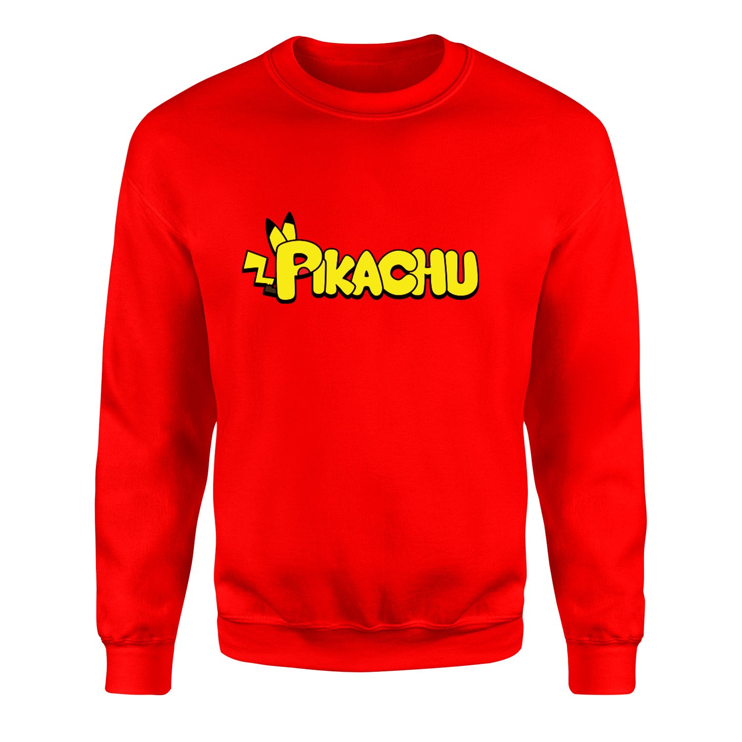 Pikachu Sweatshirt S - Kırmızı
