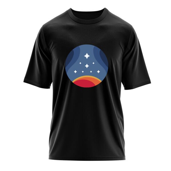 Starfield Constellation Oversize Tişört M - Siyah