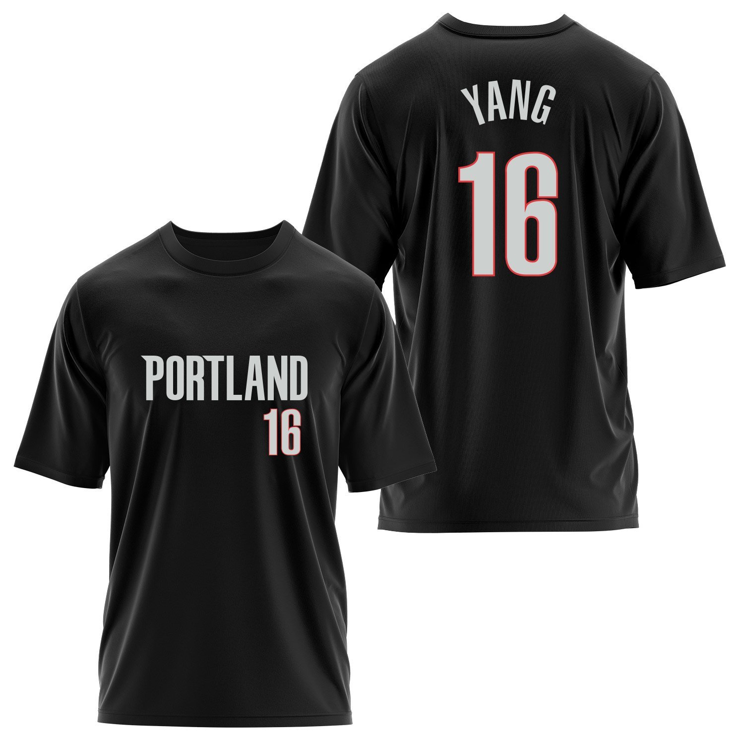 Yang Hansen 16 Portland Forma Oversize Tişört