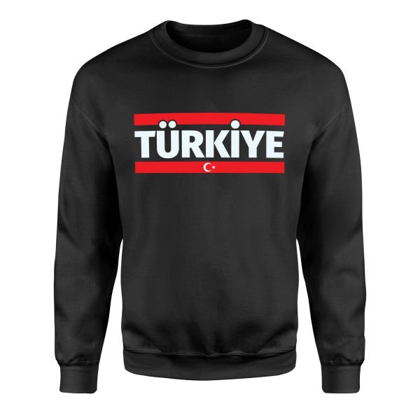 Türkiye Sweatshirt S - Siyah