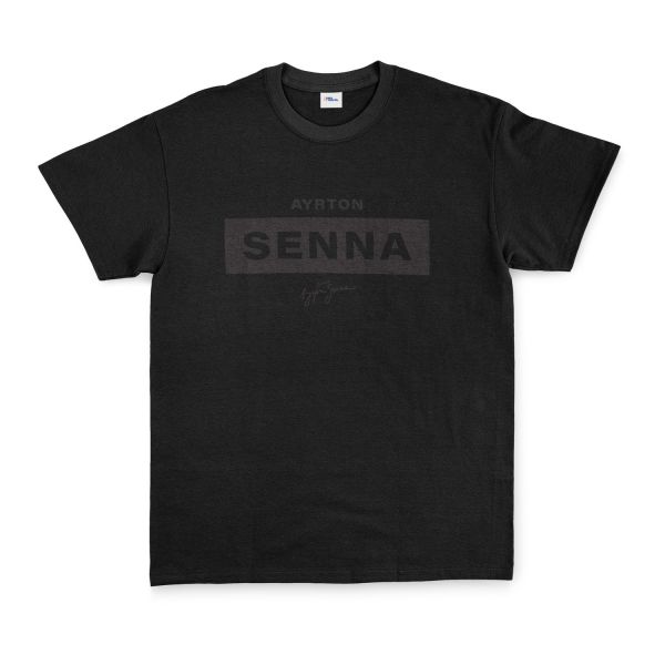 Ayrton Senna Tişört XL - Siyah