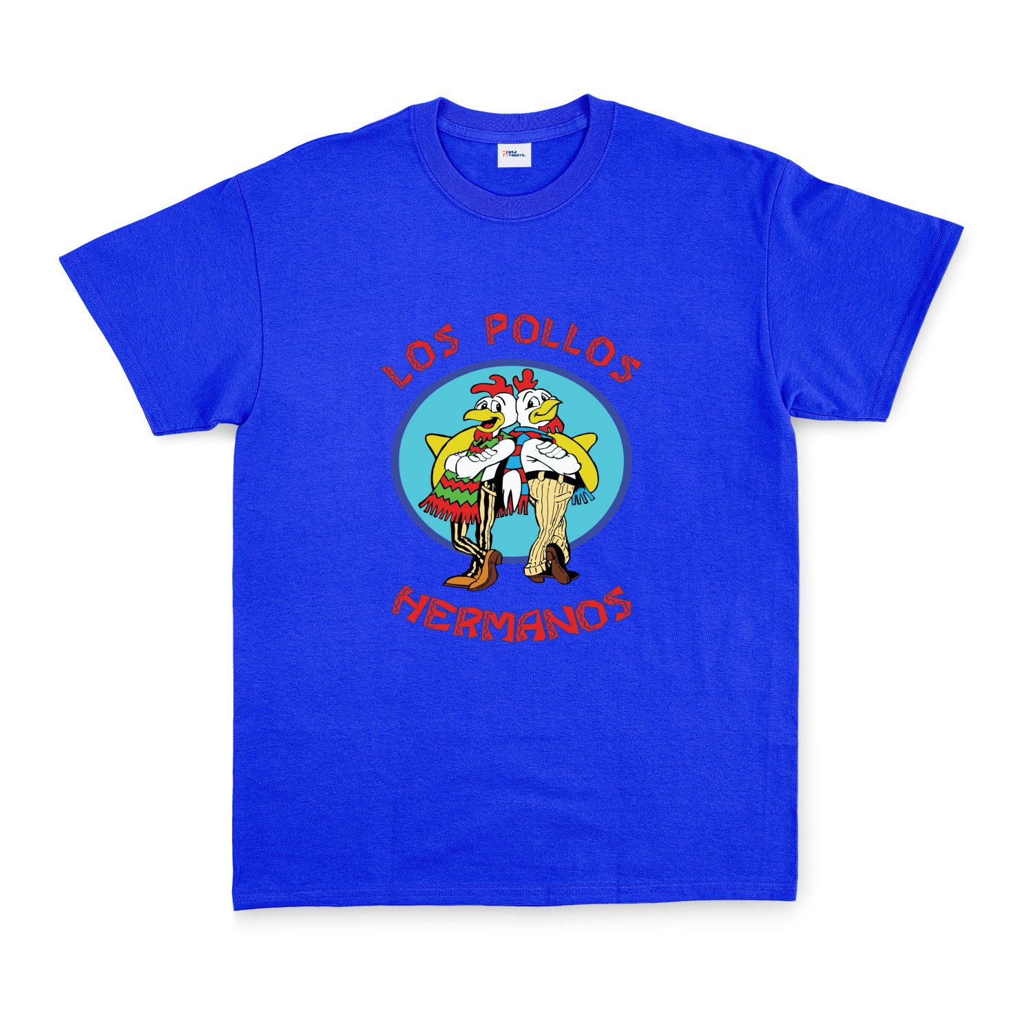 Los Pollos Hermanos Tişört XL - Mavi