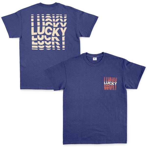 Lucky Tişört M - İndigo Mavisi