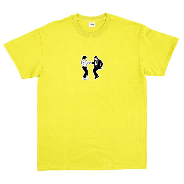 Pulp Fiction Dance Tişört XL - Sarı