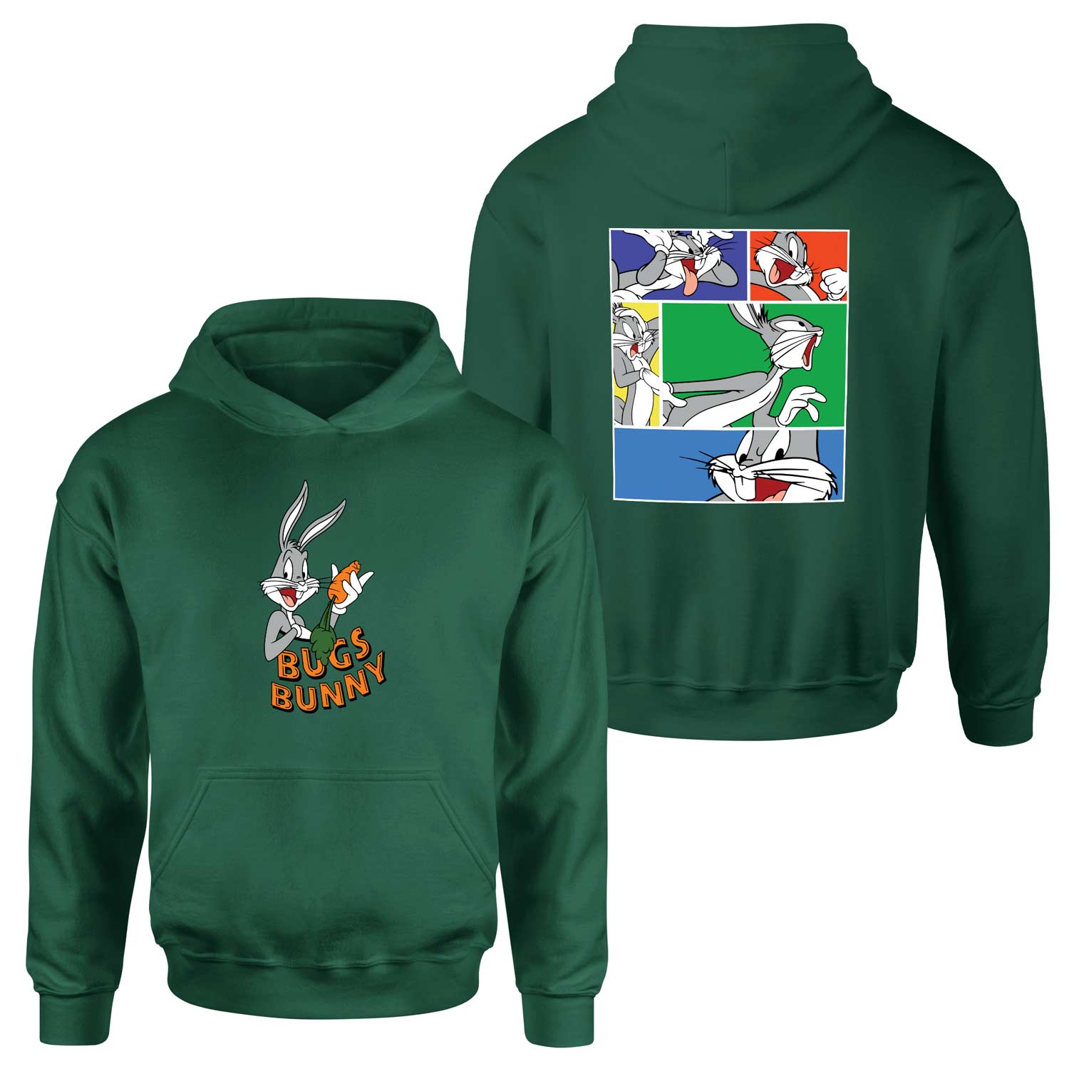 Bugs Bunny 360 Hoodie XL - Nefti Yeşili