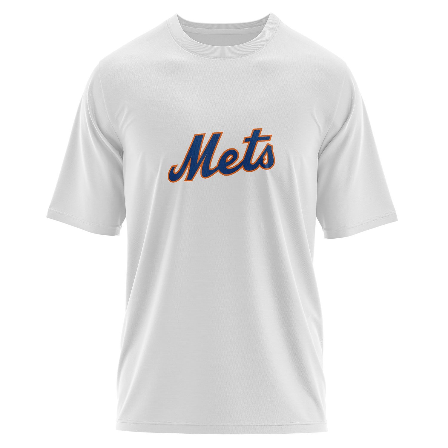 NY Mets Oversize Tişört L - Beyaz