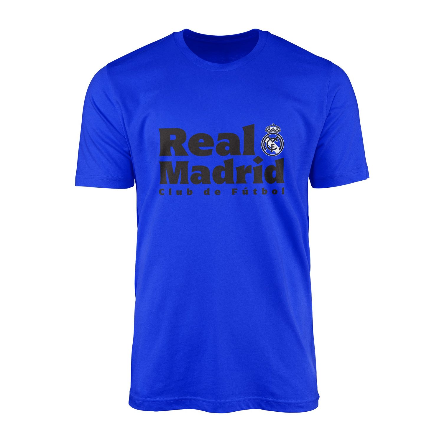 Real Madrid Club de Futbol Tişört XL - Mavi