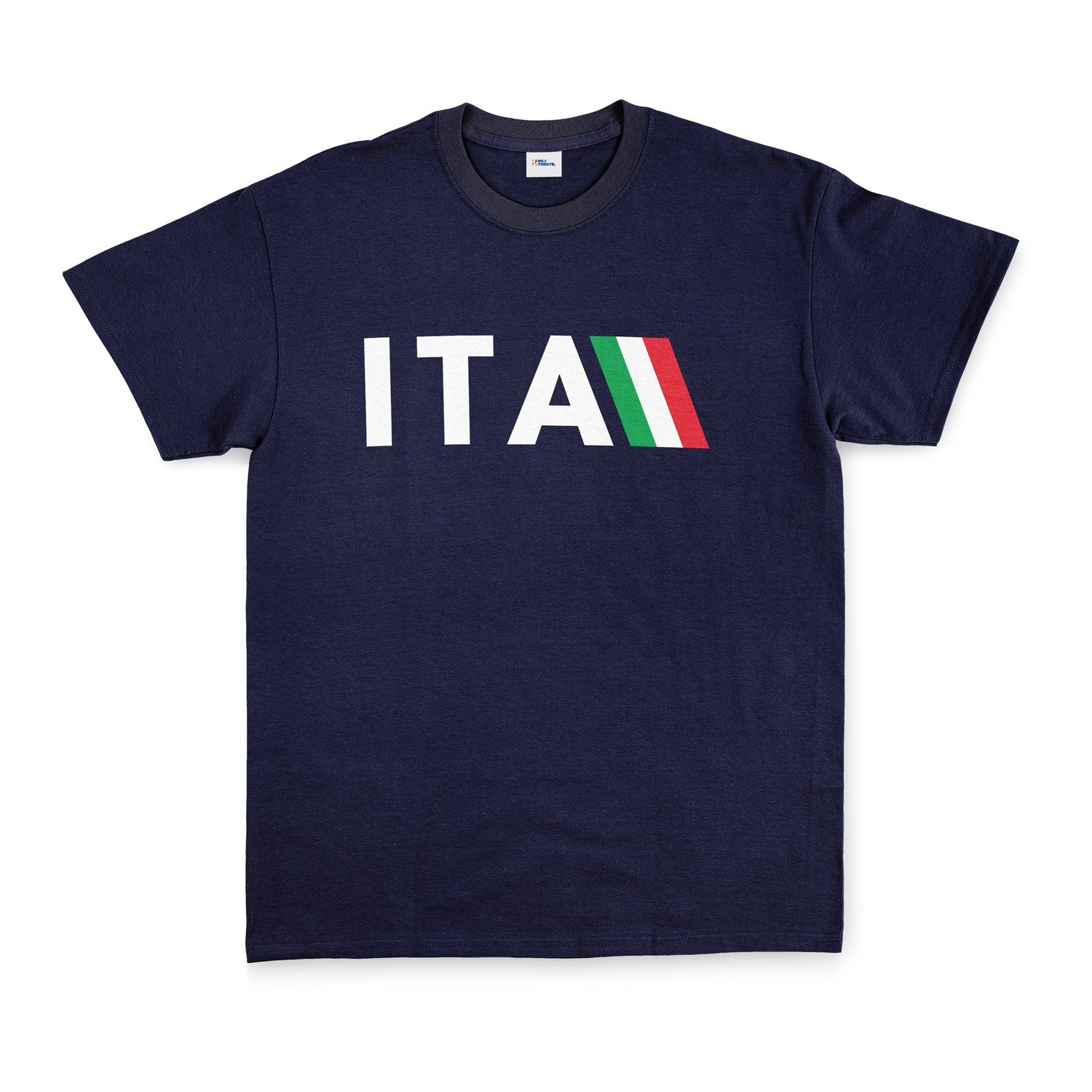 Forza ITA Scudetto Tişört XL - İndigo Mavisi