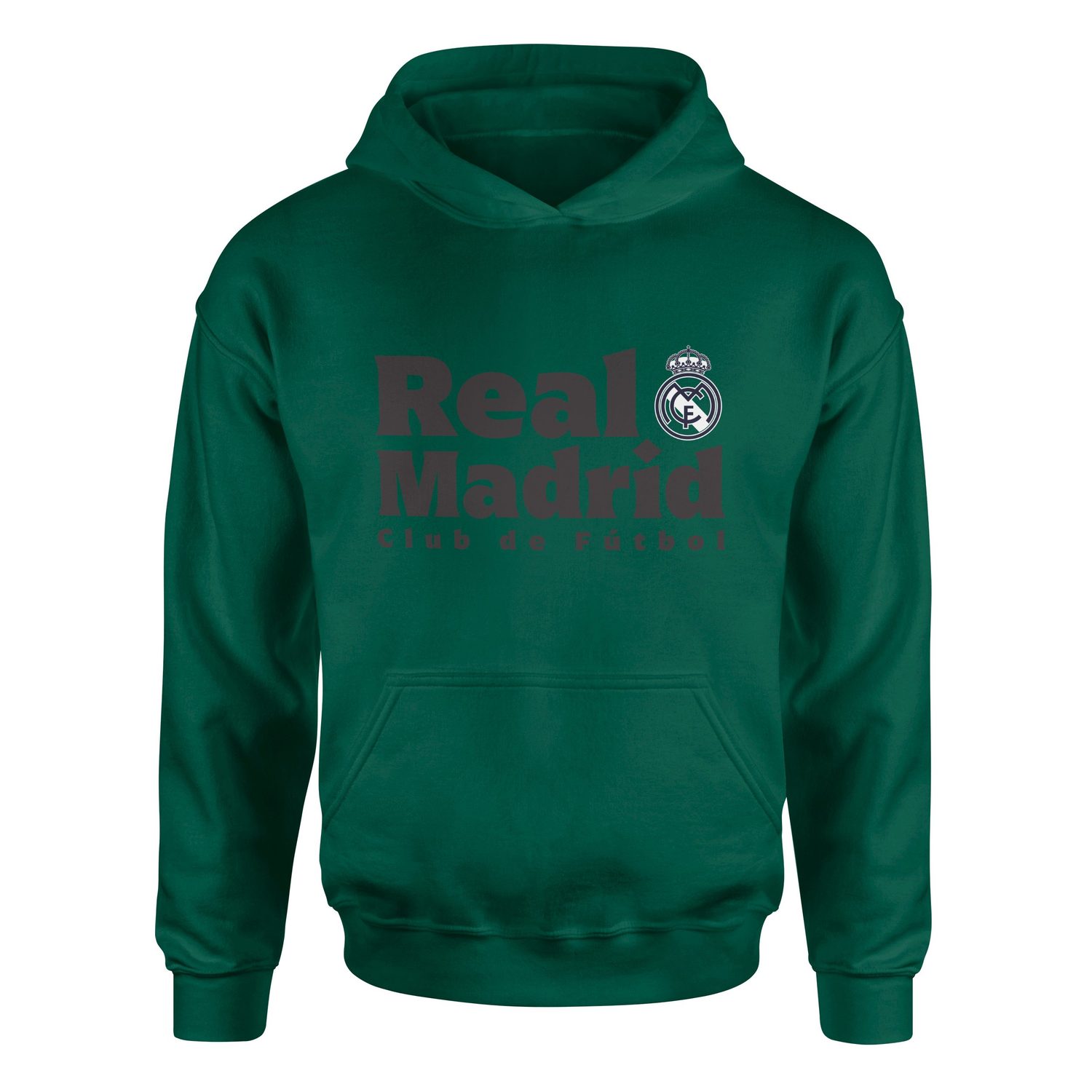 Real Madrid Club de Futbol Hoodie XXL - Nefti Yeşili