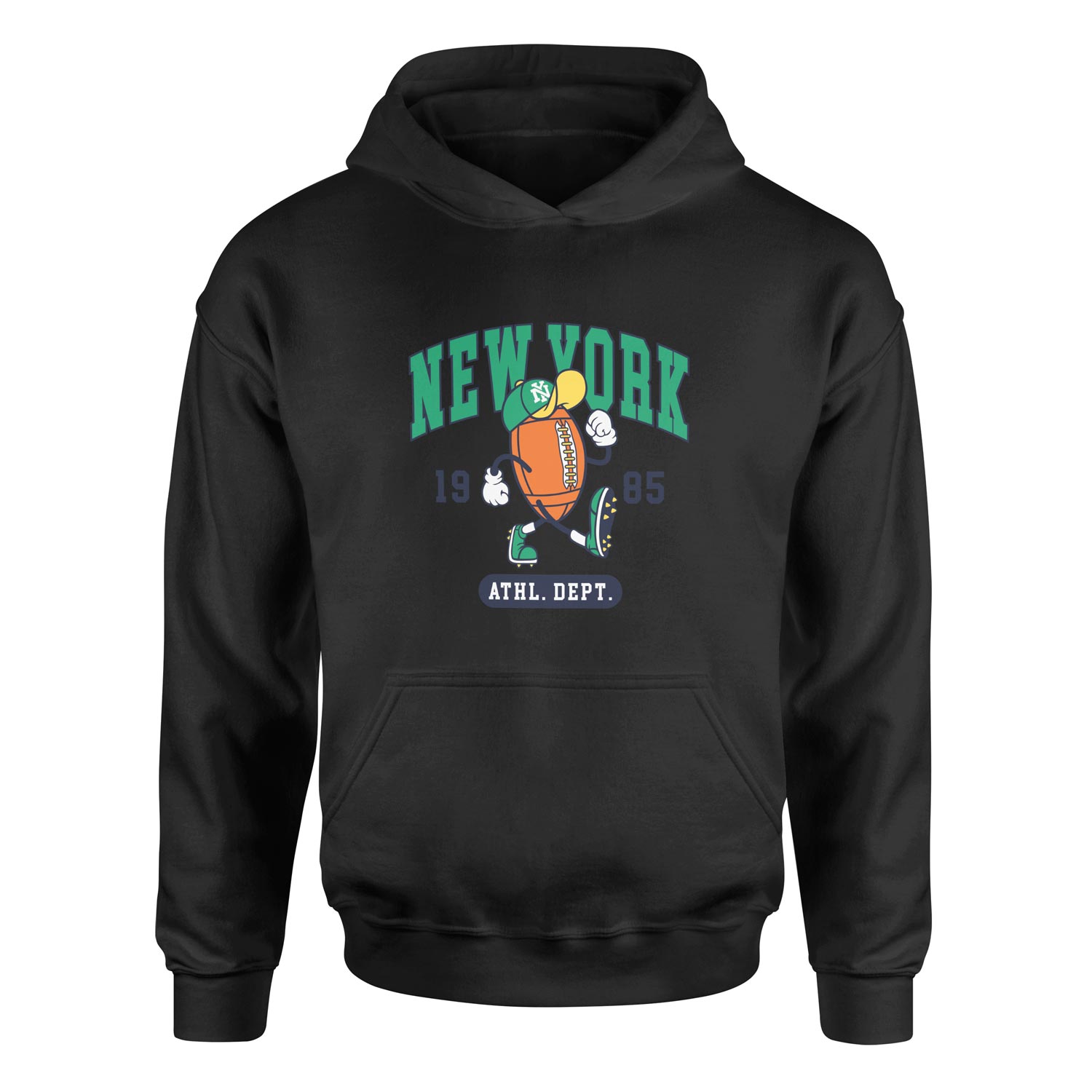 New York 1985 Hoodie XXL - Siyah