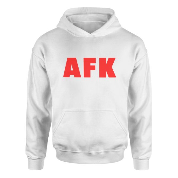 AFK Hoodie XXL - Beyaz
