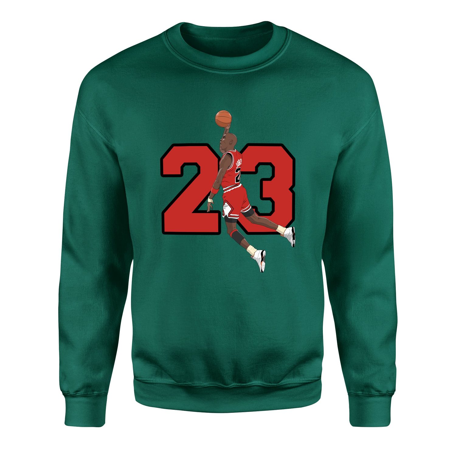 Michael “Air” Jordan Dunk Sweatshirt M - Nefti Yeşili