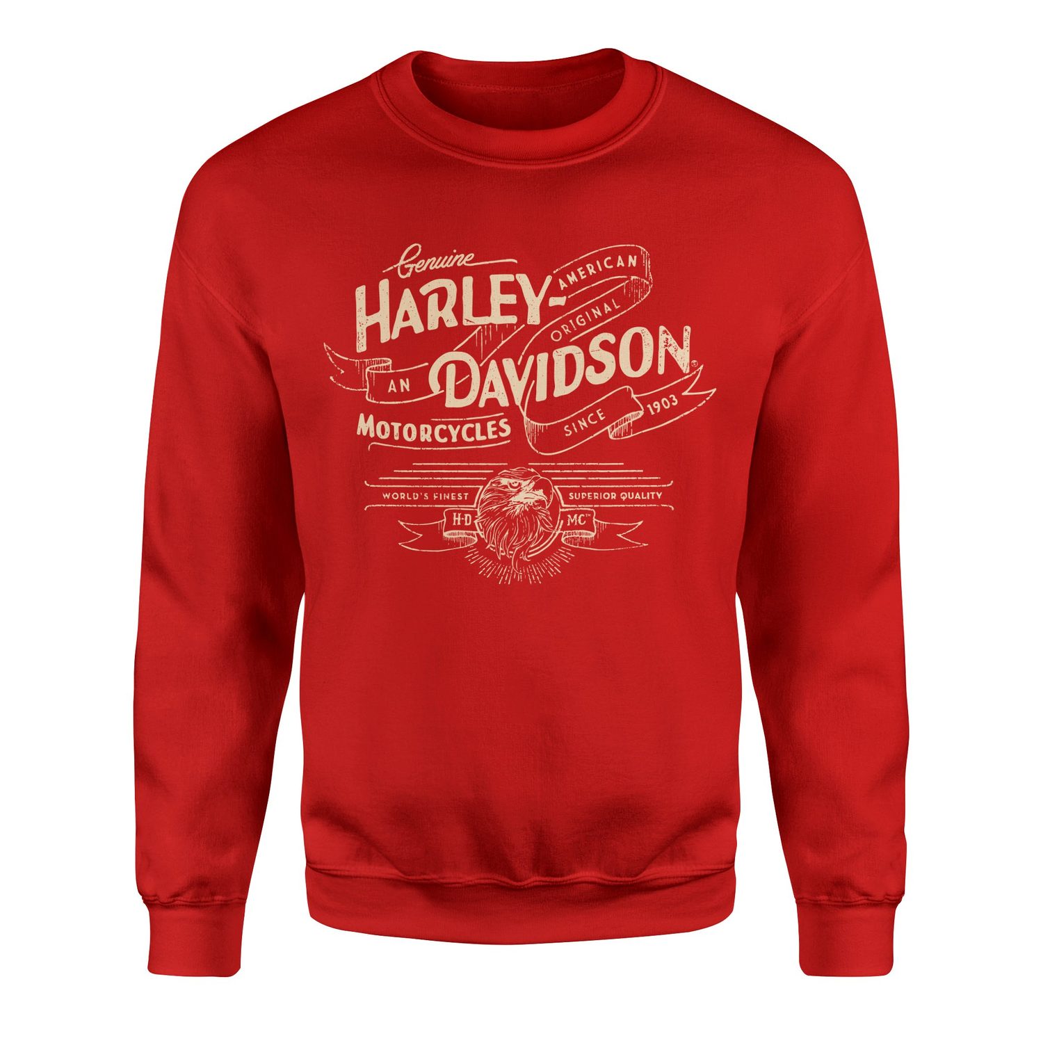 Harley-Davidson XI Sweatshirt S - Kırmızı